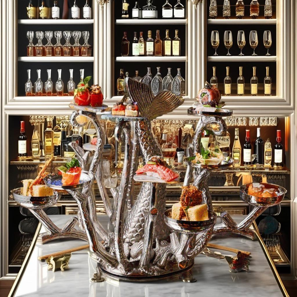 Im Wein - Raum und Zigarren - Raum gibt es nicht nur gute Getränke sondern auch gutes Essen