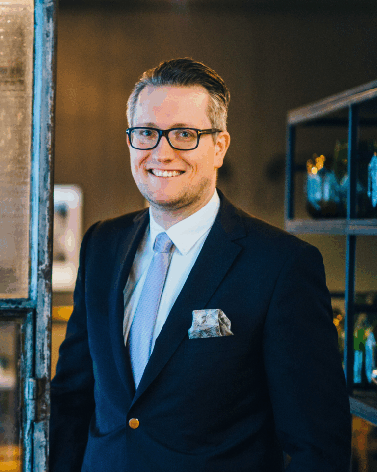 Steve Karlsch, Head Chef at THE BLUE PEARL BERLIN