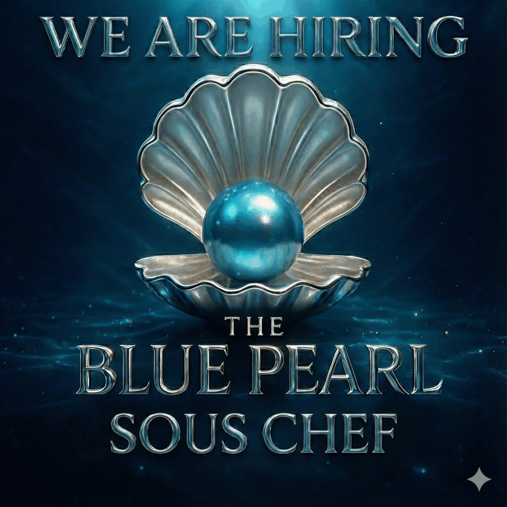 Become Sous Chef for The Blue Pearl Berlin